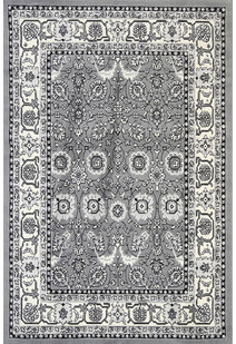 Emma Grey Traditional Floral Rug