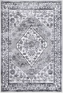 Empoli Grey Traditional Floral Rug
