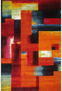 Ellen Modern Brush Stroke Rug