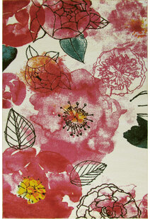 Ellen Watercolor Floral Rug