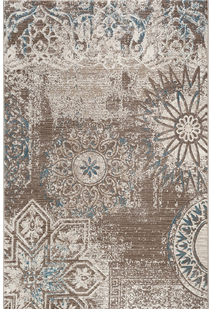 Fabian Ornament Beige Rug
