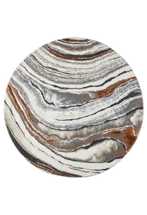 Fantasy Modern Marble Rug(Size 240 x 240cm) ROUND