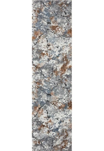 Fantasy Contemporary Marble Rug(Size 400 x 80cm) RUNNER