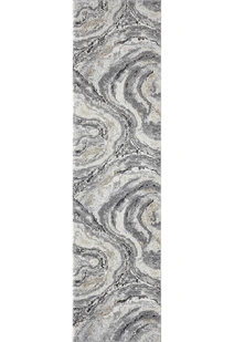 Fantasy Modern Marble Rug(Size 300 x 80cm) RUNNER
