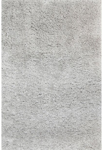 Flavia Plain Grey Thick Shaggy Rug
