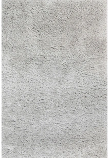 Flavia Plain Grey Thick Shaggy Rug