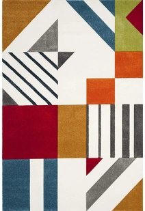 Freya Modern Geometric Rug