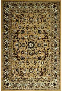 Gil Beige Traditional Oriental Rug