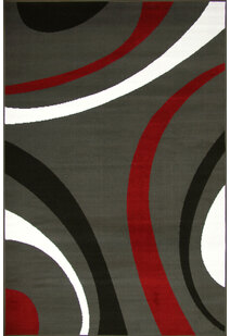 Gil Grey Modern Abstract Rug
