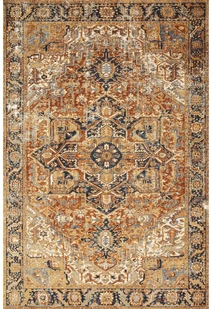 Heriz Traditional Medallion Rug