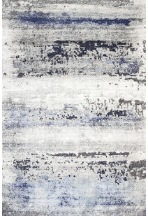 Juliet Blue Modern Abstract Rug