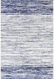 Juliet Modern Blue Striped Rug