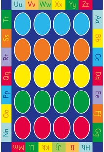Kids Alphabet Placement Rug