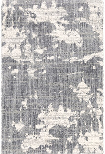 Kupa Modern Grey Shaggy Rug