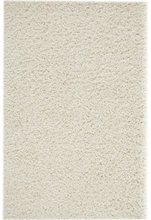 Lara Plain Cream Shaggy Rug