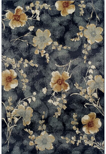 Leila Contemporary Floral Rug