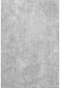 Liam Thick Plain Shaggy Silver Rug