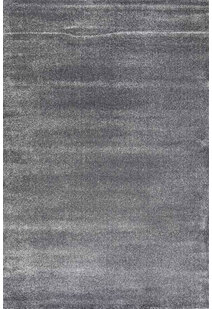 Leo Modern Thick Plain Grey Rug