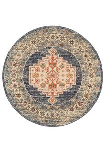 Lilihan Tribal Overdyed Round Rug