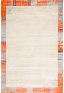 Lisa Contemporary Border Rug