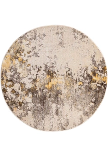 Lisa Transitional Abstract Rug(Size 200 x 200cm) ROUND