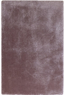 Luxe Plain Lilac Shaggy Rug