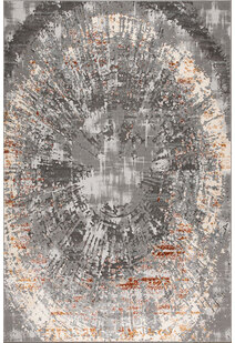 Luna Grey Contemporary Rug