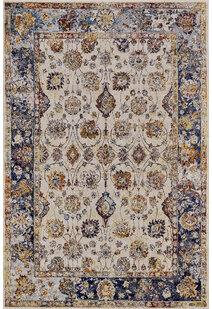 Lester Classic Floral Overdyed Rug