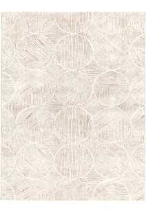 Lyla Beige Circle Pattern Rug