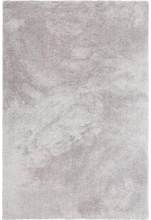 Levis Plain Grey Thick Shaggy Rug