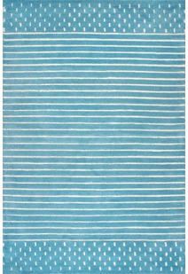 Manilla NZ Wool Rug MAN1507-AQUA