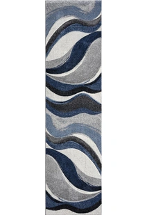 Marvel Modern Wavy Rug (Size 400 x 80cm) RUNNER