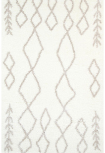 Maya Cream Moroccan Tribal Rug
