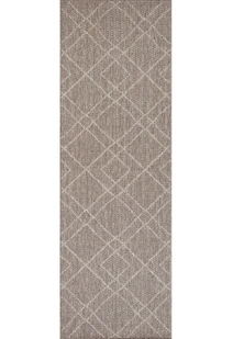 Mika Diamond Design Patio Rug(Size 300 x 80cm) RUNNER