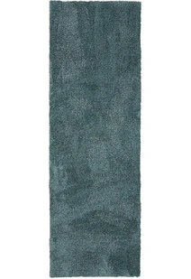 Mojito Plain Blue Shaggy Rug(Size 300 x 80cm) RUNNER