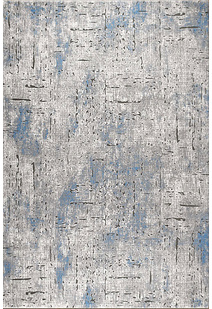 Morris Blue Contemporary Rug