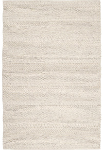 Mel Ivory Braided Wool Rug