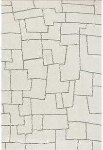 Oda Tan Modern Geometric Rug