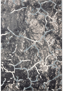 Orel Grey Contemporary Rug