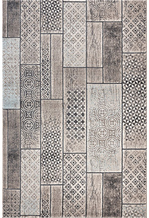 Orel Brown Wood Panel Rug