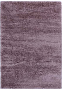 Palace Plain Purple Shaggy Rug