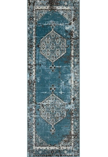 Persico Traditional Medallion Rug(Size 300 x 80cm) RUNNER