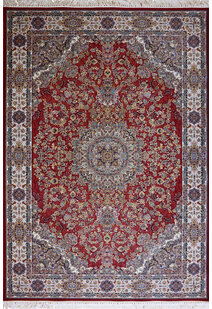 Parsa Red Medallion Oriental Rug