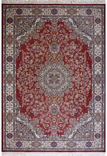 Parsa Red Medallion Oriental Rug