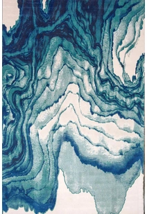 Roma Blue Modern Rug RY3602-CT