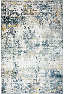 Saul Contemporary Distressed Rug