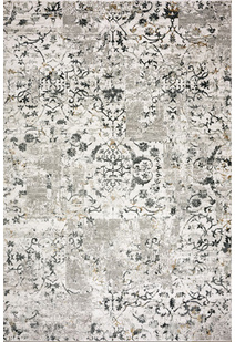 Saul Beige Floral Transitional Rug