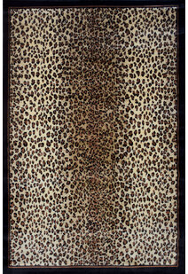 Safa Leopard Animal Print Rug