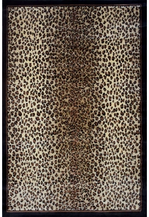 Safa Leopard Animal Print Rug