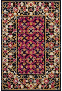 Sina Floral Border Rug SIN30-K